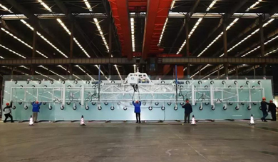 体育333超白超大玻璃在北京城市副中心图书馆应用